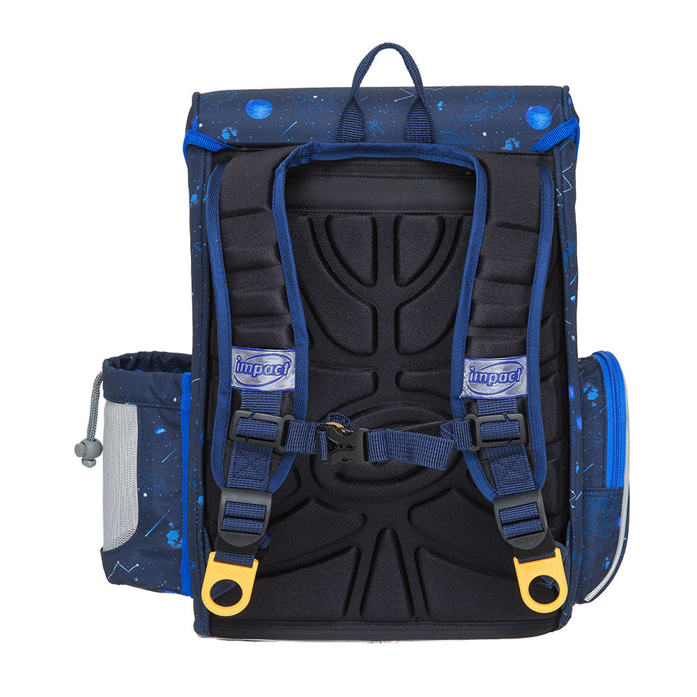 Impact School Bag IM-00706-SP - Ergo-Comfort Spinal Support with Magnetic Buckle Backpack