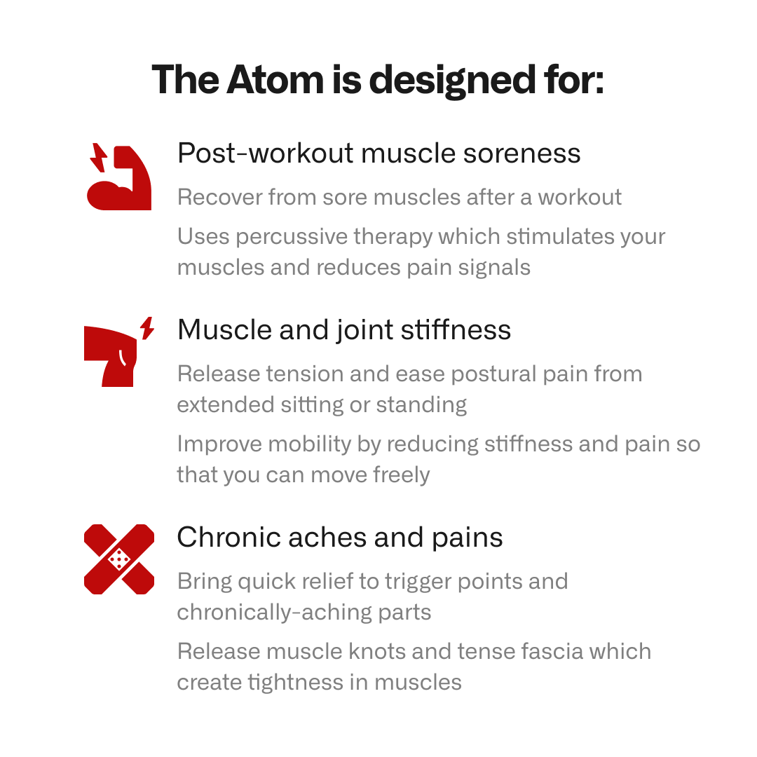 Hydragun Atom Mini Massage Gun