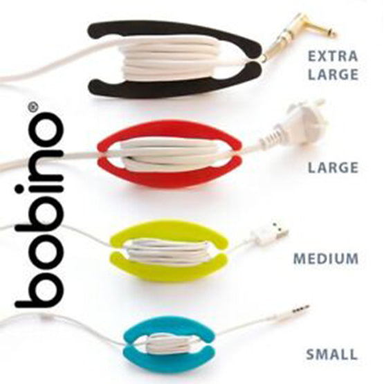 BOBINO - BL BK - BOBINO Cord Wrap Large
