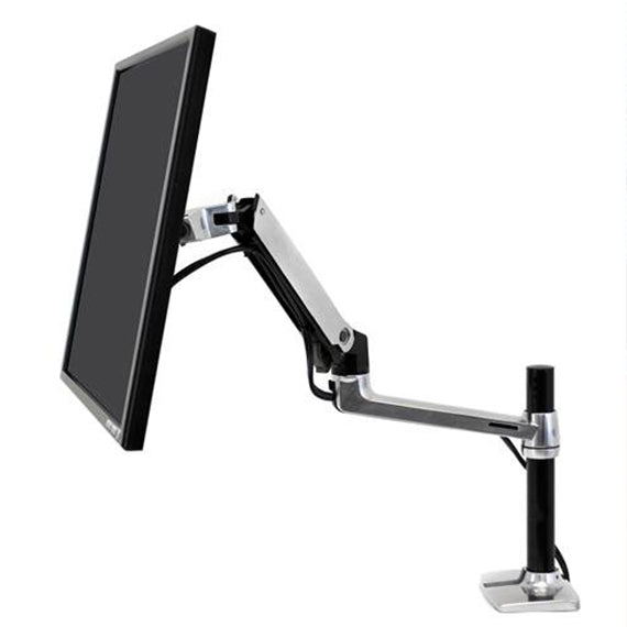 ERGOTRON - ET-45-295-026 - LX Desk Mount LCD Monitor Arm, Tall Pole