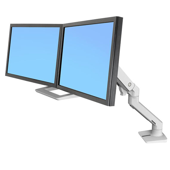 モニターアーム Ergotron HX Desk Monitor Arm (White) HX Desk Mount Monitor Arm (white)