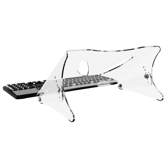 [SALE] ERGOWORKS - EW-98450V2 - Acrylic Adjustable Laptop Stand and Document Holder