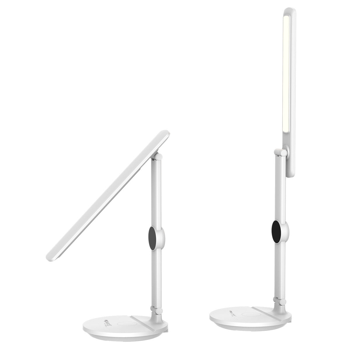 ERGOWORKS Ergo Eye Care Led Desk Lamp with Qi Wireless Charger & Digital Clock - EW-DE26811