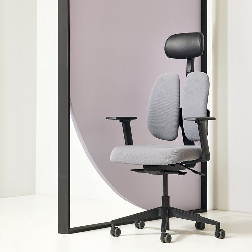 DUOREST D2500G-DAS Gold Renewal Ergonomic Desk Chair Singapore - Black Frame (2022 Edition)