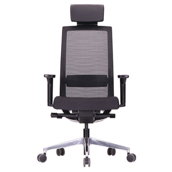 DUOFLEX Q700C_B Q Series Ergonomic Office Chair (Black frame, Mesh)