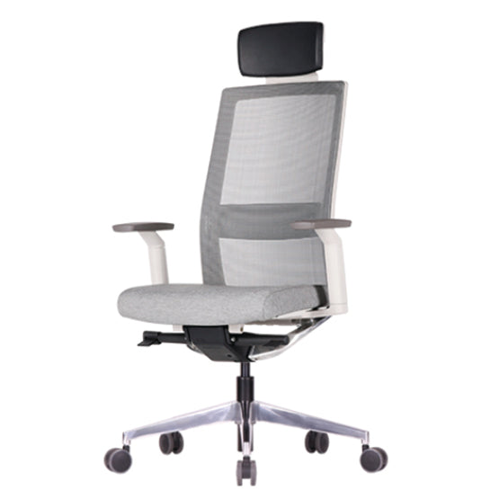 DUOFLEX Q700C_W Q Series Ergonomic Chair (White frame, Mesh)