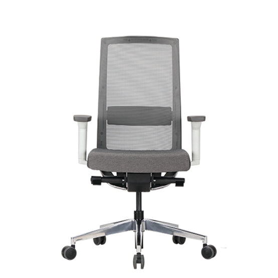 DUOFLEX Q750C_W Q Series Ergonomic Office Chair (White frame, Mesh)