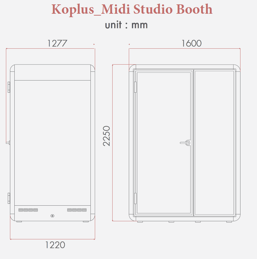 KOPLUS KOLO MIDI Studio Pod With UV-C Lamp 1 Pax (2022 Edition)