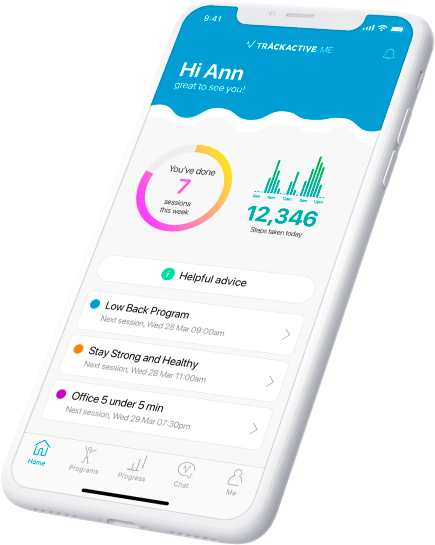 TrackActive Me Wellness AI Powered Health Promoting Mobile App (Corporate Package )