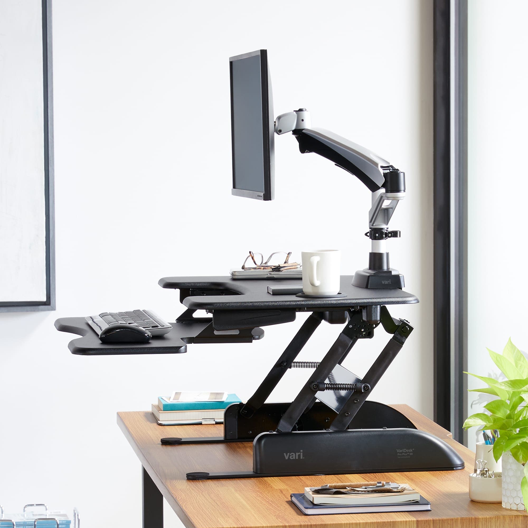 VARIDESK - EVD48002 - Desk Mount Single Monitor Arm