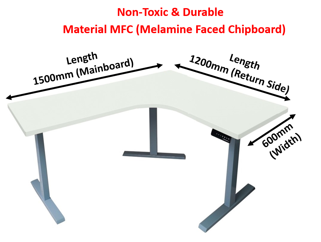 Electric Office Desk Singapore Adjustable Standing Desks